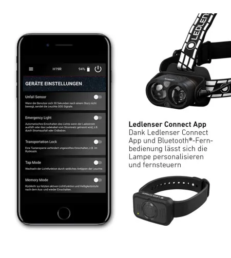 LED LENSER Headlamp H19R Signature