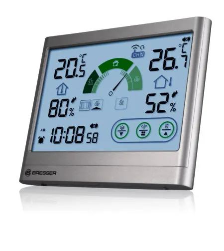 Термогигрометр с рекомендацией по вентиляции BRESSER VentAir H