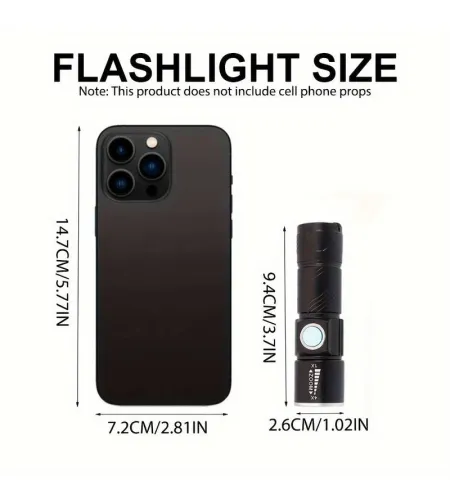 UV Ultra Violet LED Flashlight Blacklight Light 395 nM Inspection Lamp Torch