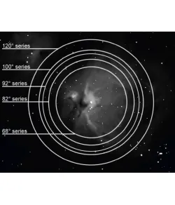 Окуляр EXPLORE SCIENTIFIC 68&deg; Ar 34mm (2")
