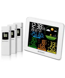 Orų stotis BRESSER su 3 jutikliais spalvota