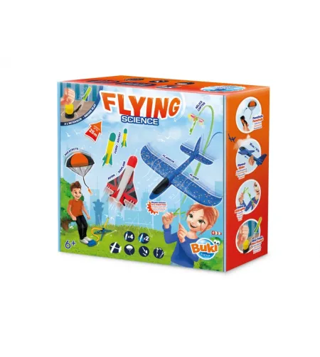 Skraidančio mokslo ekspertas Buki