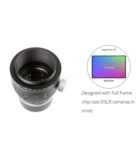 William Optics Adjustable Flattener Reducer Flat73R for ZenithStar 73