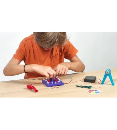 BUKI Elektros laboratorijos mokslo mokomasis žaidimų rinkinys