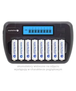 EverActive NC-800 8-cell Ni-MH Battery Charger