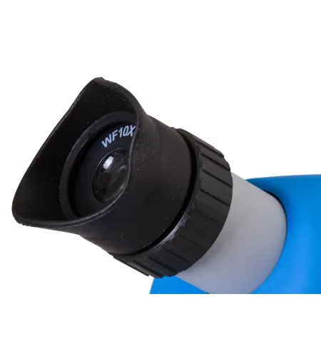 Microscope, Bresser Juniors 40x-640x BLUE with experiment kit, with phone adaptor