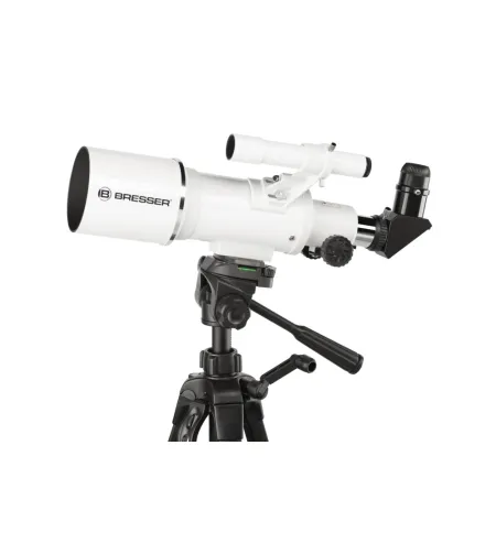 Teleskopas Bresser Classic 70/350 AZ 18 - 140x su išmaniojo telefono adapteriu