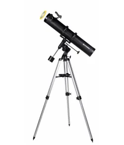 Telescope BRESSER Galaxia 114/900 EQ-Sky <228x with Smartphone Adapter and sun filter