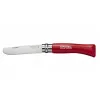 KNIFE OPINEL BLISTER ROUND ENDED RED NR 7