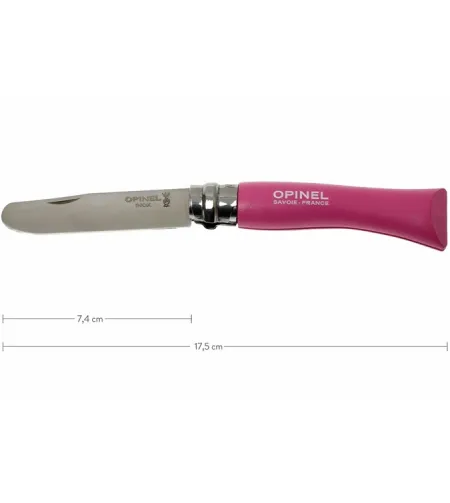 KNIFE MY FIRST OPINEL NR 7 FUCHSIA