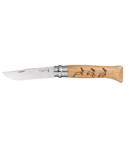 НОЖ OPINEL N&deg;08 ANIMALIA DEER (ОЛЕНЬ)