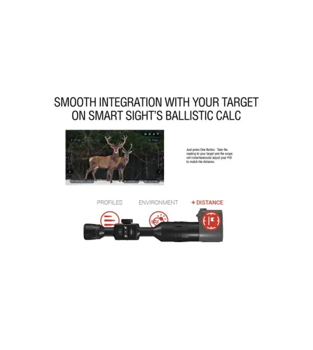 Išmanusis nuotolio ieškiklis ATN AUXILIARY BALLISTIC LASER 1500