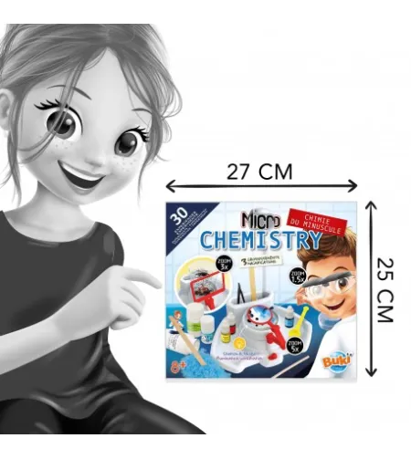 Experiment kit, Buki, Microscopic Chemistry