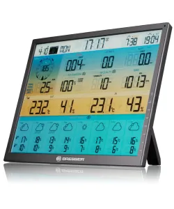 BRESSER 8 dienų 4CAST XL WIFI orų centras 7-in-1