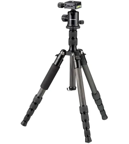 Carbon photo tripod Bresser BR-2504X8C-B1  >10 kg, 25 - 165 cm
