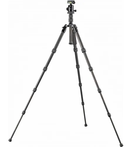 Carbon photo tripod Bresser BR-2504X8C-B1  >10 kg, 25 - 165 cm