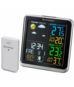 Метеостанция Bresser ClimaTemp TB с цветным LCD -дисплеем
