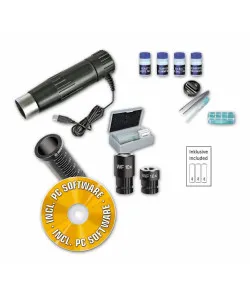 Микроскоп BRESSER JUNIOR 40X-1024X с окулярной камерой и экспериментальным набором