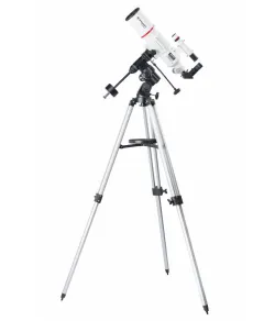 Teleskopas BRESSER Refractor 90/500 EQ3 >180x su žvaigždžių žemėlapiu