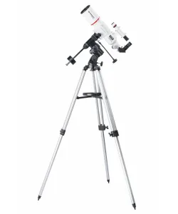 Teleskopas BRESSER Refractor 90/500 EQ3 >180x su žvaigždžių žemėlapiu