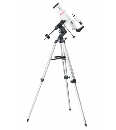 Teleskopas BRESSER Refractor 90/500 EQ3 >180x su žvaigždžių žemėlapiu