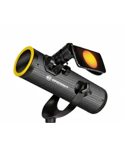 Teleskopas BRESSER Solarix 76/350 18 - 175x su saulės filtru ir telefono adapteriu