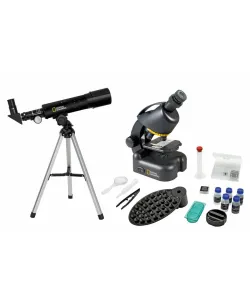 Teleskopo ir mikroskopo rinkinys