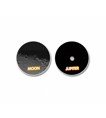 Teleskopo ir mikroskopo rinkinys