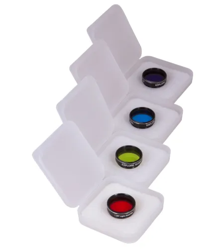 Набор фильтров  3 EXPLORE SCIENTIFIC луна и планеты от 150 мм(6 ")Аперт.