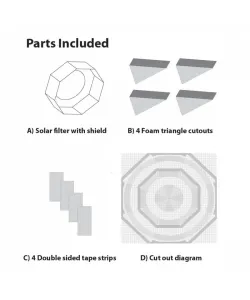 Солнечный фильтр на телескоп EXPLORE SCIENTIFIC для 200-280мм