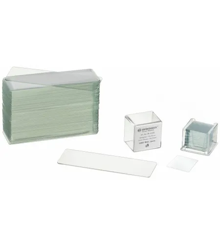 Skaidrės / Dengiamieji stiklai Bresser Blank 50/100 vnt