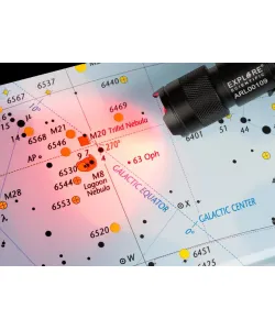Фонарик, красный свет, ASTRO R-LITE Explore Scientific