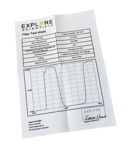 Фильтр туманности EXPLORE SCIENTIFIC 1.25" CLS