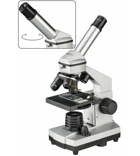BRESSER JUNIOR 40X-1024X Microscope with case