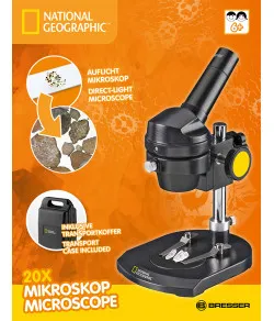 Microscope Bresser National Geographic 20x, monocular
