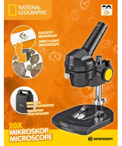 Microscope Bresser National Geographic 20x, monocular