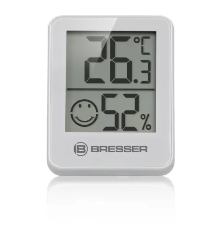BRESSER Temeo Hygro Indicator 6 piece set Thermo-/Hygrometer white