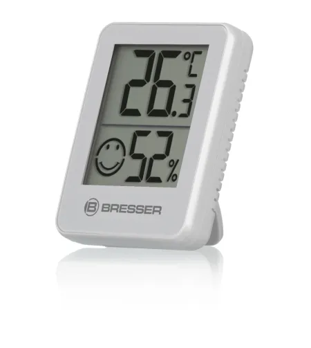 BRESSER Temeo Hygro Indicator 6 piece set Thermo-/Hygrometer white