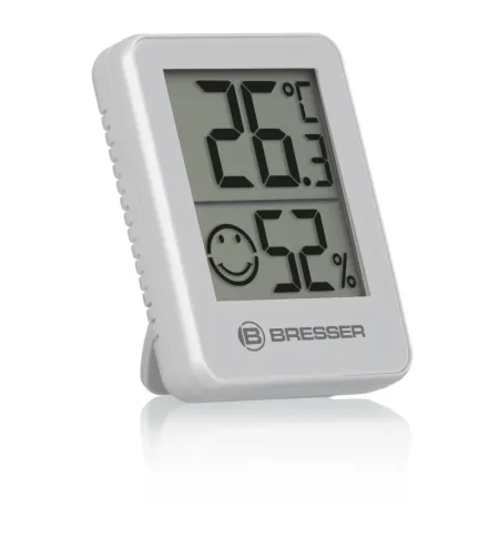BRESSER Temeo Hygro Indicator 6 piece set Thermo-/Hygrometer white