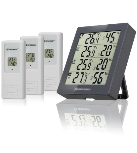 BRESSER Temeo Hygro Quadro grey