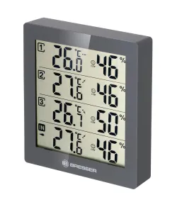 BRESSER Temeo Hygro Quadro grey