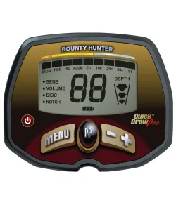 Metalo detektorius, Quick Draw Pro, Neperšlampama paieškos ritė, nuo 22,86 cm gylio BOUNTY