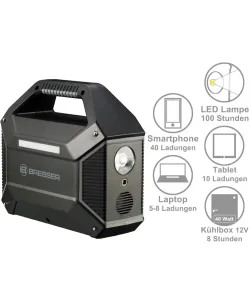 Nešiojamas maitinimo šaltinis, 100 Watt, BRESSER