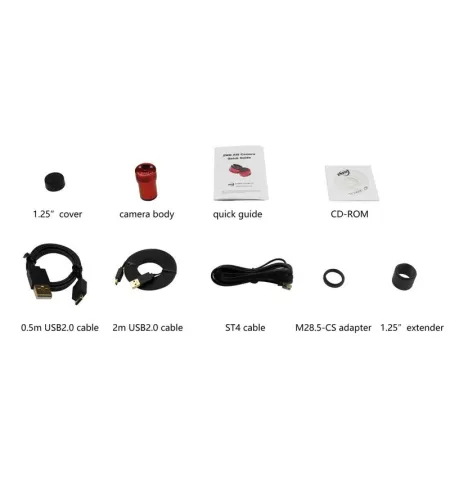 Камера для телескопов ASI 290 MM Mini Mono, ZWO