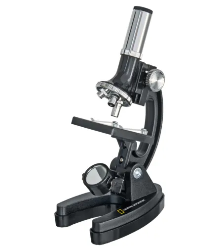 Mikroskopas 300x-1200x su kieta dėže, NATIONAL GEOGRAPHIC