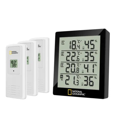 Termo / hidrometras, juodas, 4 matavimų rezultatai, NATIONAL GEOGRAPHIC