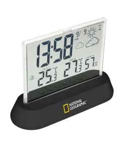 Метеостанция, прозрачная, беспроводная, National Geographic