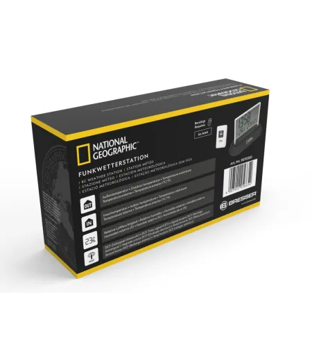 Meteorologinė stotis, skaidrus, belaidis, National Geographic