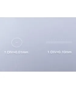 Blank Slide with 0.1 & 0.01mm micrometer BRESSER