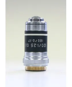 Objectiv, achromatic 100x Oill/1,25 with spring